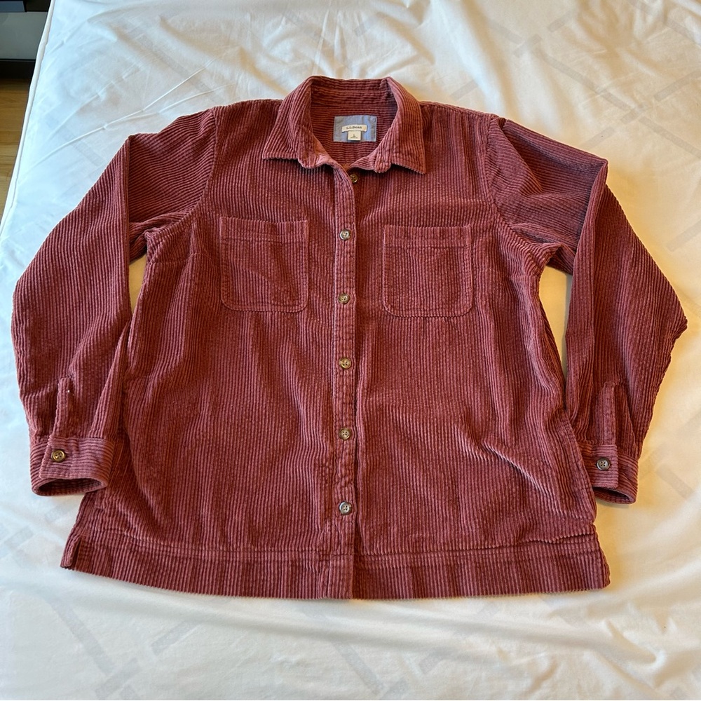 L.L. Bean Corduroy Shirt - Large